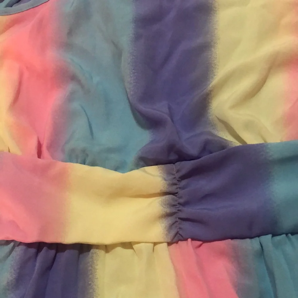 Ombré Pleated Cami Dress - Picture 8 of 8